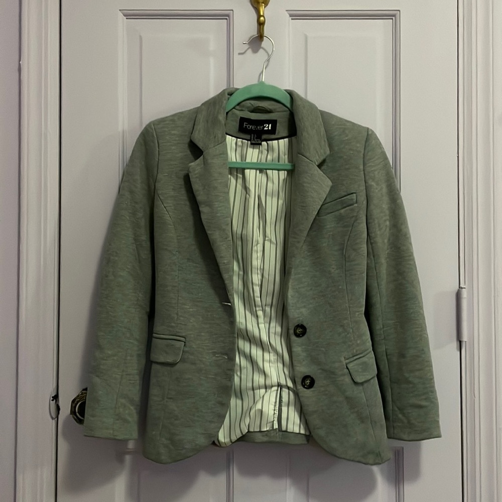 Forever 21 Gray Blazer
